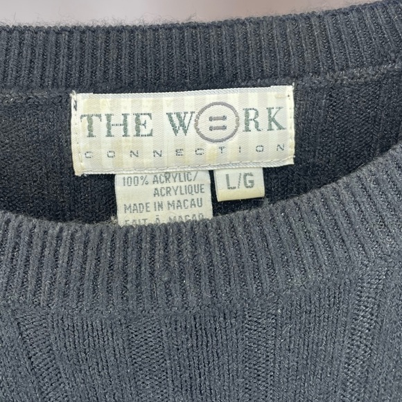 Black Knit T-Shirt - Picture 2 of 4